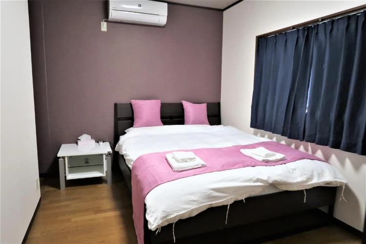아지로 Sakura House 독채 · 후세/쓰루하시 · 난바 직통 · 최대 8명 · 더블침대 2개·싱글침대 2개·요 2세트